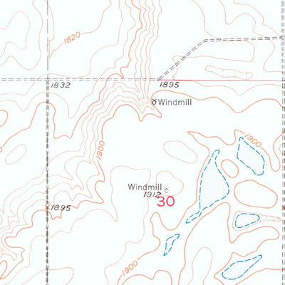 United States Geological Survey Vayland SW, SD (1949, 24000-Scale) digital map