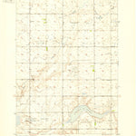 United States Geological Survey Vayland SW, SD (1951, 24000-Scale) digital map