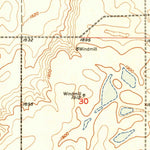 United States Geological Survey Vayland SW, SD (1951, 24000-Scale) digital map