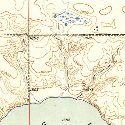 United States Geological Survey Vayland SW, SD (1951, 24000-Scale) digital map