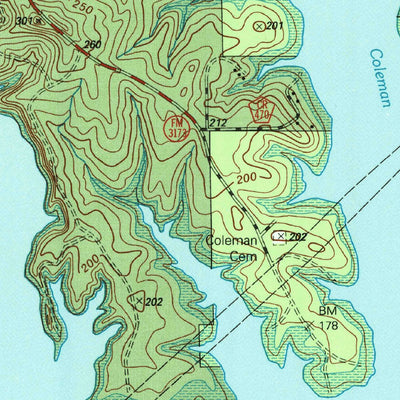 United States Geological Survey Veach, TX (2003, 24000-Scale) digital map