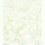 United States Geological Survey Vealmoor, TX (1970, 24000-Scale) digital map