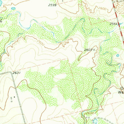 United States Geological Survey Vealmoor, TX (1970, 24000-Scale) digital map