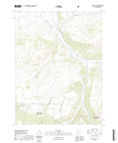 United States Geological Survey Veatch Gulch, CO (2022, 24000-Scale) digital map