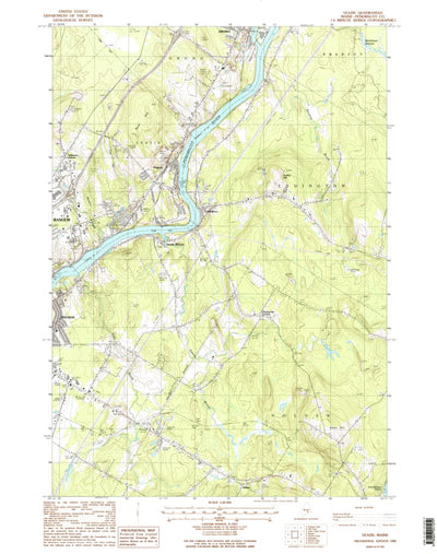 United States Geological Survey Veazie, ME (1988, 24000-Scale) digital map