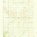 United States Geological Survey Veblen NE, ND-SD (1958, 24000-Scale) digital map