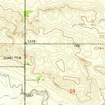 United States Geological Survey Veblen NE, ND-SD (1958, 24000-Scale) digital map