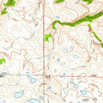 United States Geological Survey Veblen, SD (1958, 24000-Scale) digital map
