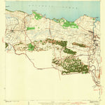 United States Geological Survey Vega Alta, PR (1940, 30000-Scale) digital map
