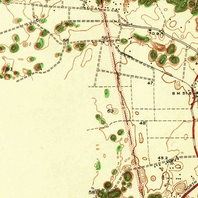 United States Geological Survey Vega Alta, PR (1940, 30000-Scale) digital map