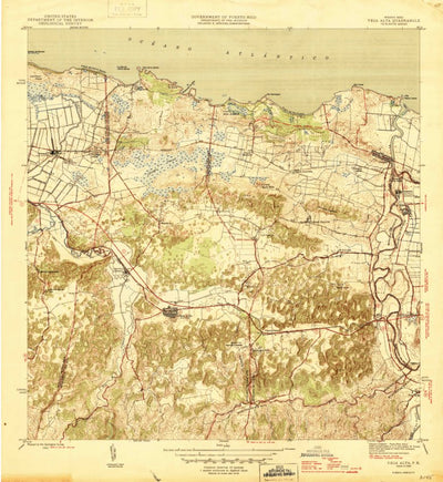 United States Geological Survey Vega Alta, PR (1946, 30000-Scale) digital map