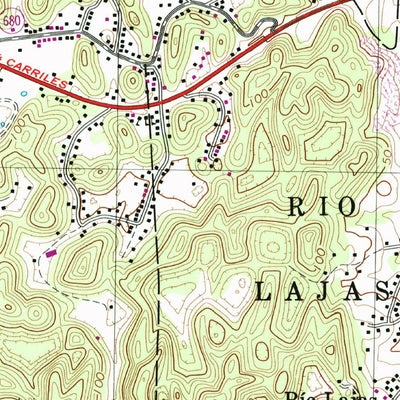 United States Geological Survey Vega Alta, PR (1969, 20000-Scale) digital map