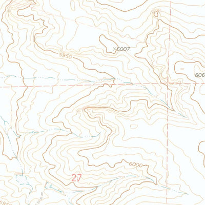 United States Geological Survey Vega Corral, CO (1971, 24000-Scale) digital map