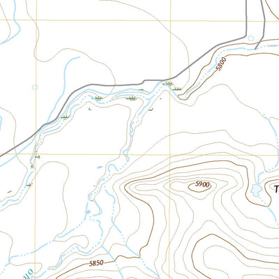 United States Geological Survey Vega Corral, CO (2022, 24000-Scale) digital map