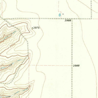 United States Geological Survey Vega North, TX (1966, 24000-Scale) digital map