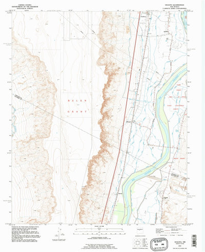 United States Geological Survey Veguita, NM (1991, 24000-Scale) digital map