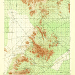 United States Geological Survey Vekol Mountains, AZ (1942, 62500-Scale) digital map