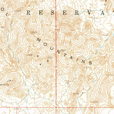United States Geological Survey Vekol Mountains, AZ (1963, 62500-Scale) digital map