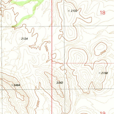 United States Geological Survey Vekol Mountains NE, AZ (1981, 24000-Scale) digital map
