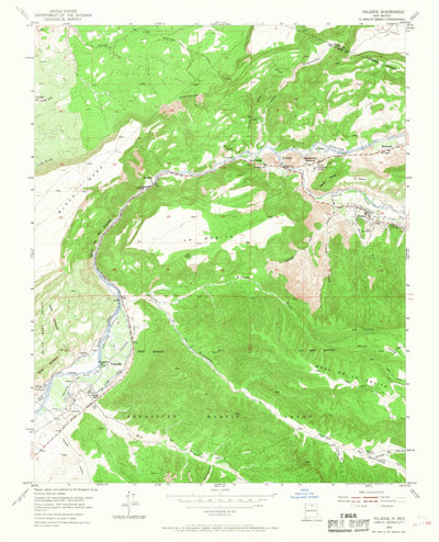 United States Geological Survey Velarde, NM (1953, 24000-Scale) digital map
