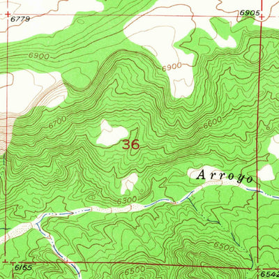 United States Geological Survey Velarde, NM (1953, 24000-Scale) digital map
