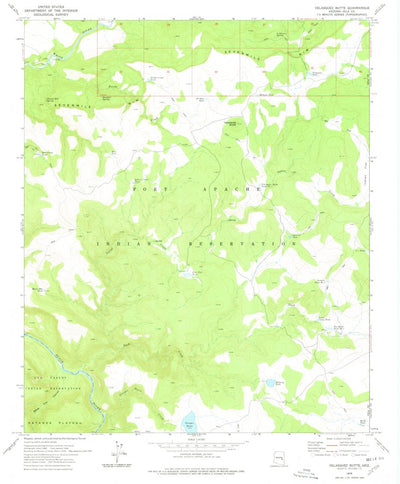 United States Geological Survey Velasquez Butte, AZ (1978, 24000-Scale) digital map