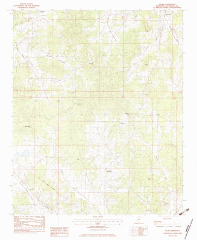 United States Geological Survey Velma, MS (1983, 24000-Scale) digital map