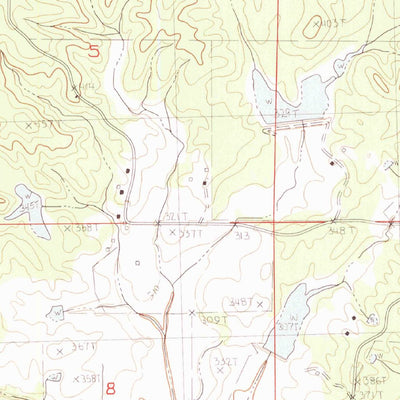 United States Geological Survey Velma, MS (1983, 24000-Scale) digital map