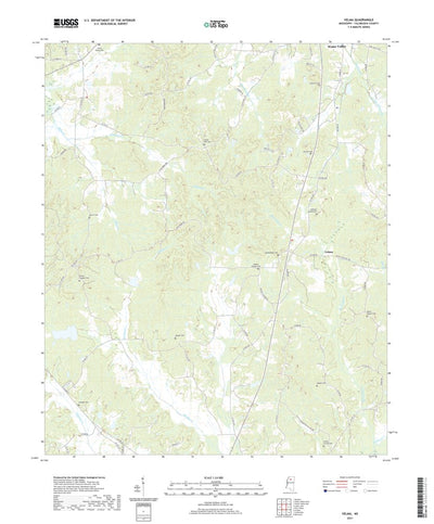 United States Geological Survey Velma, MS (2021, 24000-Scale) digital map