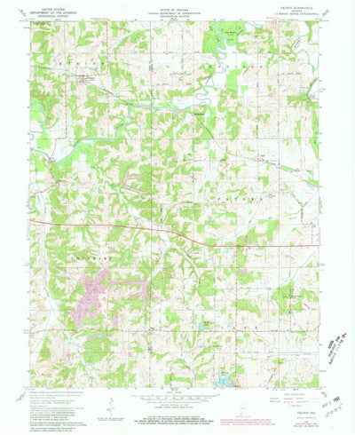 United States Geological Survey Velpen, IN (1961, 24000-Scale) digital map