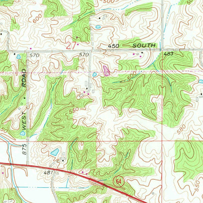 United States Geological Survey Velpen, IN (1961, 24000-Scale) digital map