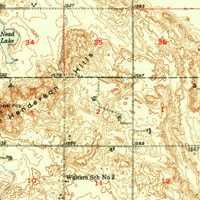 United States Geological Survey Velva, ND (1951, 62500-Scale) digital map