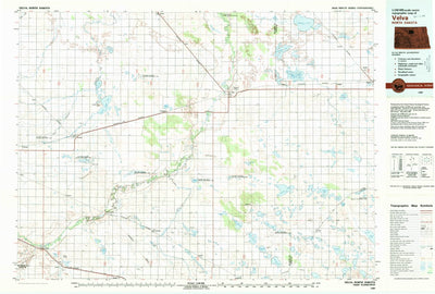 United States Geological Survey Velva, ND (1980, 100000-Scale) digital map