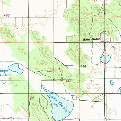United States Geological Survey Velva, ND (1980, 100000-Scale) digital map