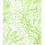 United States Geological Survey Velvet Ridge, AR (1965, 24000-Scale) digital map