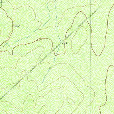 United States Geological Survey Venado Creek East, TX (1980, 24000-Scale) digital map