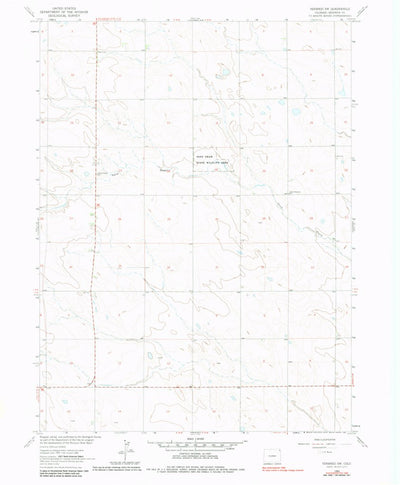 United States Geological Survey Venango SW, CO (1962, 24000-Scale) digital map