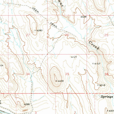 United States Geological Survey Venator, OR (1968, 62500-Scale) digital map