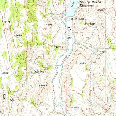 United States Geological Survey Venator, OR (1968, 62500-Scale) digital map
