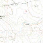 United States Geological Survey Venator Reservoir, OR (1972, 24000-Scale) digital map