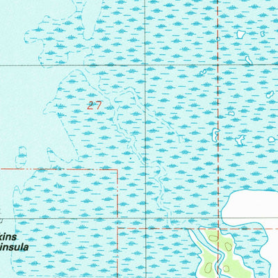 United States Geological Survey Veneta, OR (1984, 24000-Scale) digital map