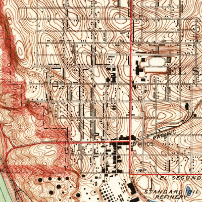 United States Geological Survey Venice, CA (1934, 24000-Scale) digital map