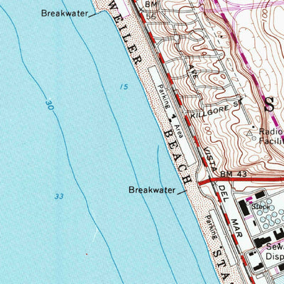 United States Geological Survey Venice, CA (1964, 24000-Scale) digital map