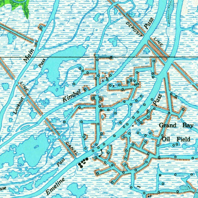 United States Geological Survey Venice, LA (1960, 62500-Scale) digital map