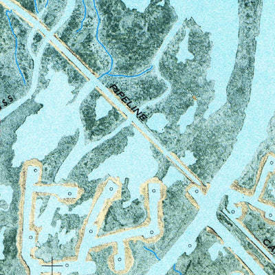 United States Geological Survey Venice, LA (1971, 24000-Scale) digital map