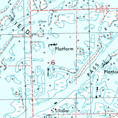 United States Geological Survey Venice, LA (1998, 24000-Scale) digital map