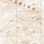 United States Geological Survey Ventana, AZ (1990, 24000-Scale) digital map