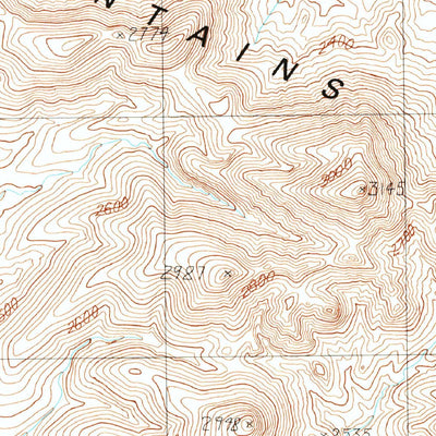 United States Geological Survey Ventana, AZ (1990, 24000-Scale) digital map