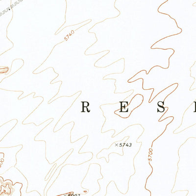 United States Geological Survey Ventana Mesa, AZ (1972, 24000-Scale) digital map