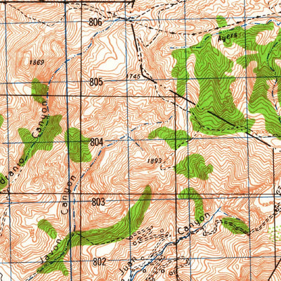 United States Geological Survey Ventura, CA (1941, 62500-Scale) digital map